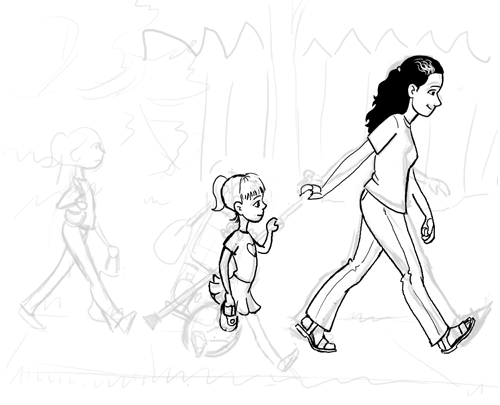 Walking Home - In Progress