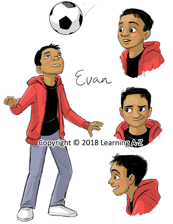Character Sketch - Evan - Web