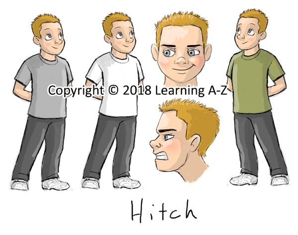 Character Sketch - Hitch v2 - Web