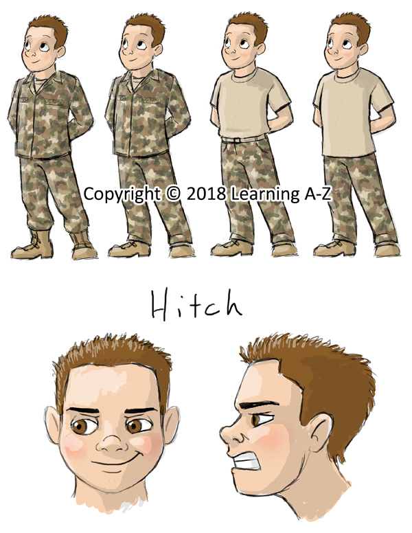 Character Sketch - Hitch - Web