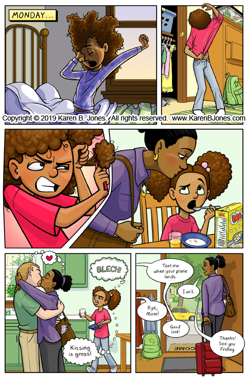 Kissing Story Sample Page 1